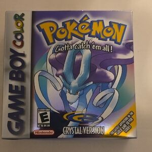 Nintendo Pokémon Crystal Version Game for Game Boy Color - (REPRO)